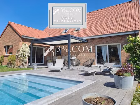 vente maison 10 pièces 169.25 m² à neuve-chapelle (62840)  457 500 €