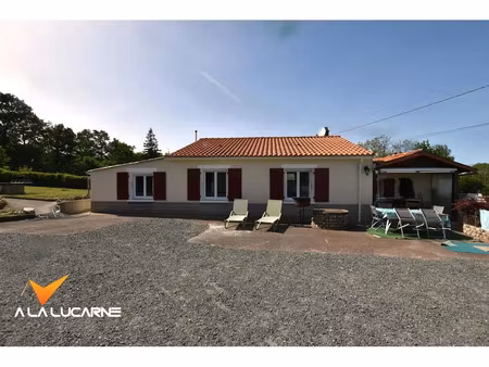 vente maison 5 pièces 101m2 puy-de-serre 85240 - 178500 € - surface privée