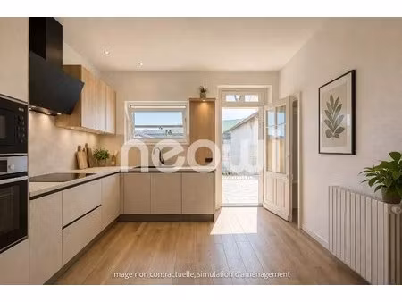 maison avec extérieur et fort potentiel (149 m² habitable)