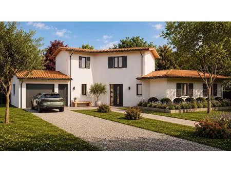 vente maison neuve 4 pièces 145 m² à saint-germain-du-seudre (17240)  399 784 €