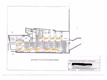 gd place - ensemble de 10 places parking intérieures+ 1 ext.