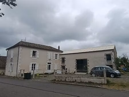 grande maison de village en cours de rénovation à terminer avec 3000m² de terrain  une...