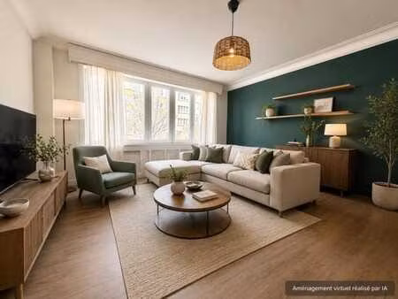 ixelles proximité bois– magnifique appart 1 chambre 80m²