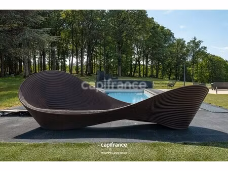 maison contemporaine à vendre à la bazoge
