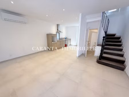 location maison de village t3 plan de la tour avec grande ca