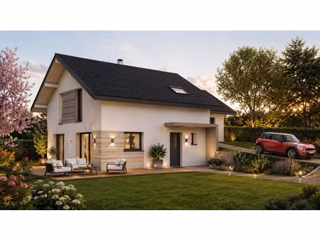 vente maison à construire 110 m² la tour (74250)