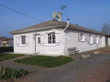 la force : maison de plain-pied 4 pièces de 96m² avec jardin