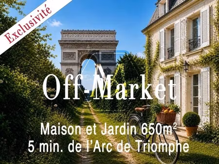 maison de luxe à vendre dans le quartier courcelles-wagram