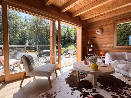 chalet de luxe à vendre à cordon