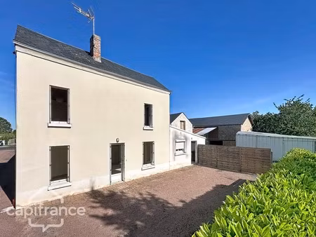 volume et potentiel : maison 4 pièces avec un grand atelier indépendant - thouars (79)