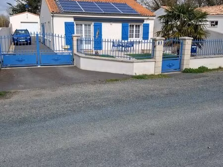 maison plain-pied 86 m² + dépendance – terrain arboré 870 m² – marans