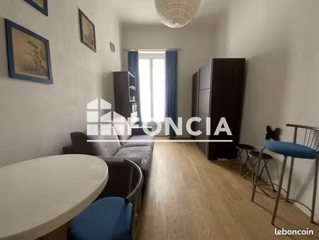 studio 1 pièce 21 m²
