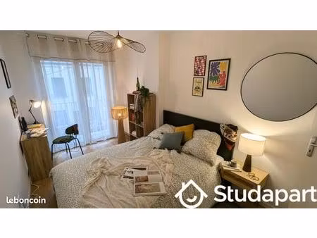 chambre 1 pièce 29 m²