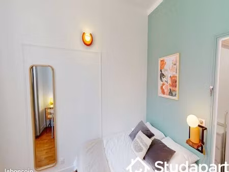 chambre 1 pièce 13 m²