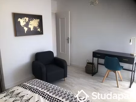 chambre 1 pièce 13 m²