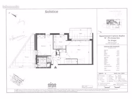 appartement 5 pièces 110 m²