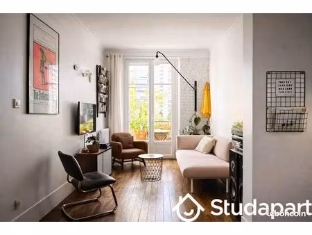 chambre 1 pièce 34 m²