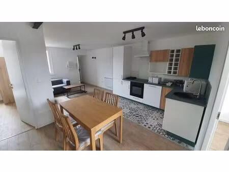 appartement t4 refait à neuf et meublé