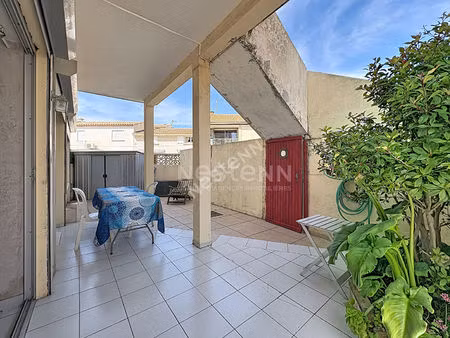 le grau du roi - appartement p3+terrasse de 49.5m² - secteur rive droite