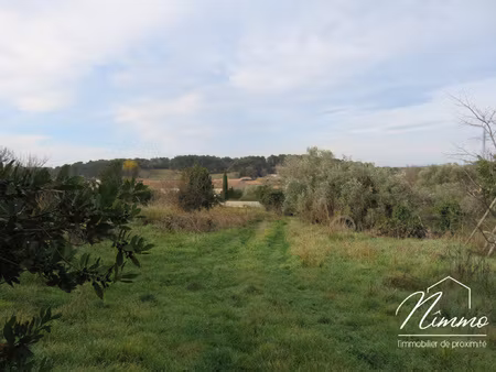 terrain à bâtir de 436 m2 à mus  entre nîmes et montpellier