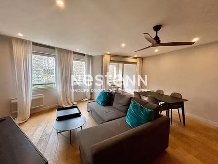 appartement toulouse t3 69.72 m2 meublé quartier port saint sauveur - vue sur le canal du 
