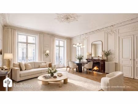 triangle d'or - appartement 12 pièces - 269m² + balcon de 6 m²