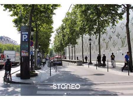 place de parking sur les champs-elysées