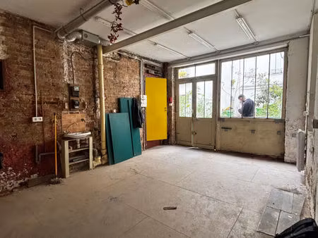 paris 18e passage de clichy - local à aménager de 24 m²