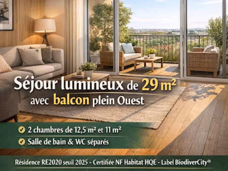 vente appartement 3 pièces 66 m² à les lilas (93260)  376 000 €