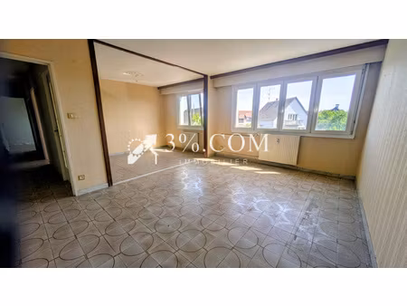 exclusivité - 3%.com immobilier- appartement 4 pièces - 82 m² - lingolsheim