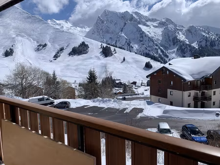 manigod col de merdassier appartement 25 m2 avec chambre ind