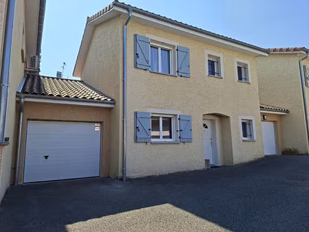 maison t4 80 m² + garage double -saint laurent de mure
