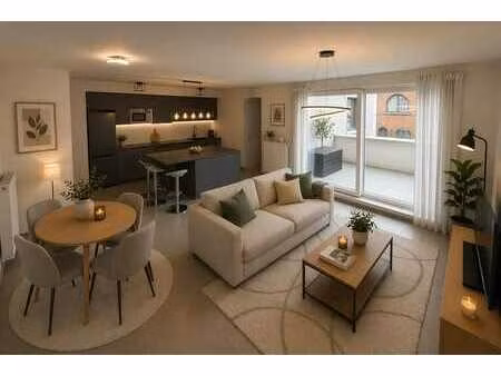 waterloo centre – appart neuf 1 chambre avec terrasse