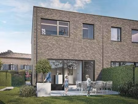 maison neuve à énergie neutre à vendre à gooik