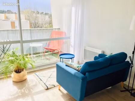 ❤ studio meublé 22m2 terrasse parking / proche fac et pharma supagro creps ifsi