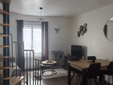 magnifique t3 en duplex refait à neuf