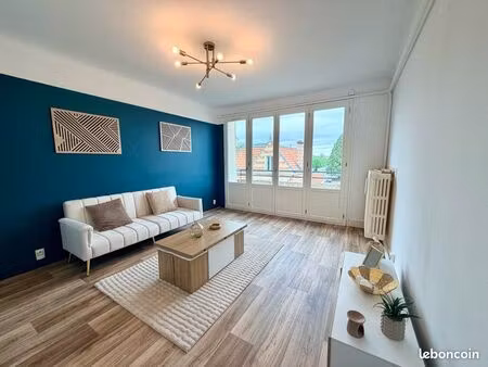 t2 meublé lumineux – 45 m²