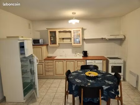 loue t3 gramat meublé 55m²