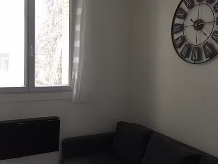location studio meublé - paris 13