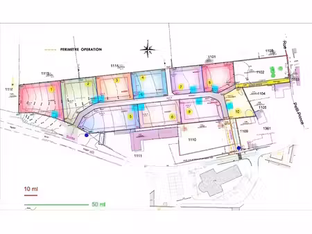 vente terrain 525 m² à saint-vincent (43800)  26 250 €