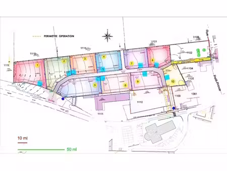 vente terrain 820 m² à saint-vincent (43800)  41 000 €