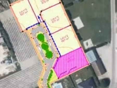 vente terrain 696 m² à aubeterre (10150)  49 000 €