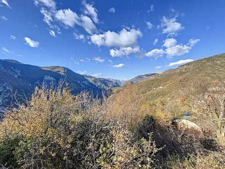 vente terrain 7168 m² à clans (06420)  66 000 €