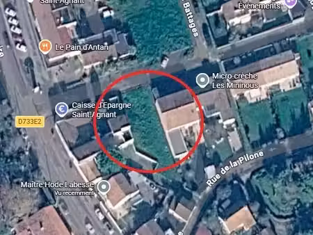vente terrain 482 m² à saint-agnant (17620)  49 500 €