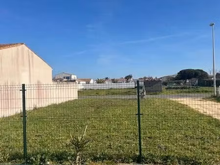 vente terrain 163 m² à saint-denis-d'oléron (17650)  55 000 €