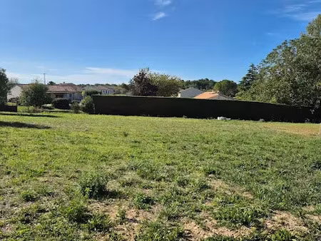 vente terrain 1112 m² à sireuil (16440)  49 900 €