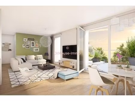 4 pièces avec terrasse et balcon
