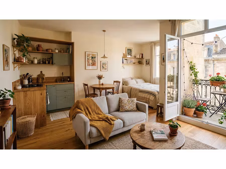 studio  terrasse  parking – parc bordelais