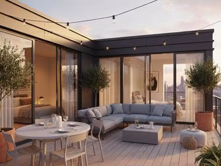 3 pieces + terrasse & parking