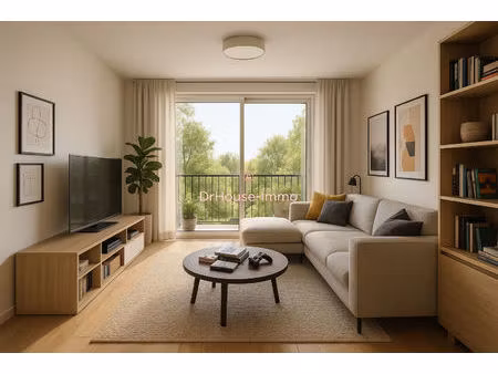 appartement neuf t3  terrasse et parking situé à haubourdin (nord - 59).